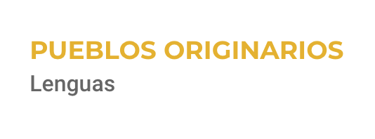 Pueblos Originarios